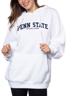 Penn State Nittany Lions Womens White Everybody Hooded Sweatshirt