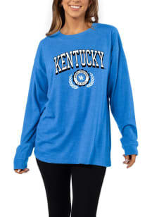 Kentucky Wildcats Womens Blue Forever LS Tee