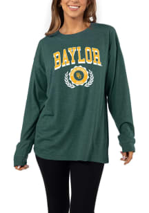 Baylor Bears Womens Green Forever LS Tee