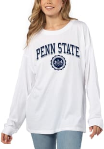 Penn State Nittany Lions Womens White Forever LS Tee