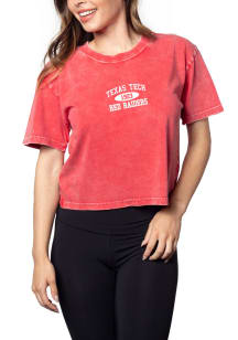 Texas Tech Red Raiders Womens Red Short and Sweet Short Sleeve T-Shirt