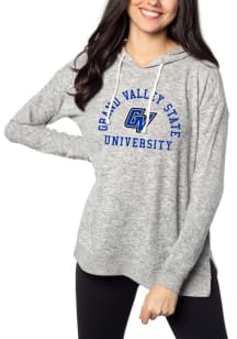 Grand Valley State Lakers Womens Grey Cozy Hooded Sweatshirt
