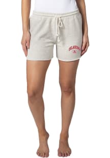 Oklahoma Sooners Womens Grey Sweat Shorts