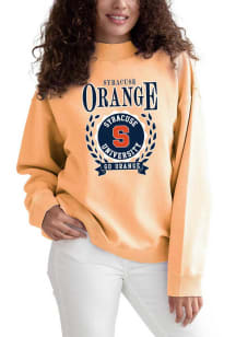 Syracuse Orange Womens Orange Nantucket Crew Sweatshirt