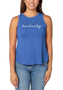 Kentucky Wildcats Womens Blue Swing Tank Top