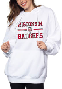 Womens White Minnesota Golden Gophers Everybody Hooded Sweatshirt