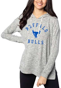 Buffalo Bulls Womens Grey Cozy Hooded Sweatshirt