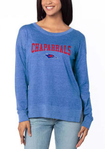 Lubbock Christian University Chaps Womens Blue Everyday LS Tee