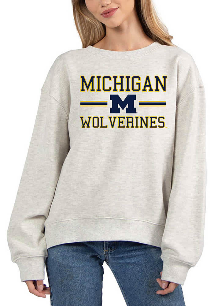⭐️レア⭐️ Vintage MichiganRag Co Chair Sweat Vintage Nike University of Michigan Applique Crew Neck