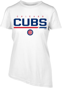 Levelwear Chicago Cubs Womens White Birch Tank Top