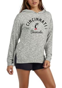 Womens Grey Cincinnati Bearcats Snuggle Up Hooded Sweatshirt