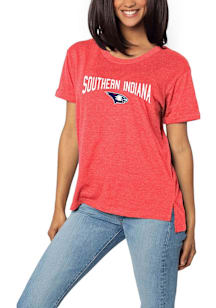 Southern Indiana Screaming Eagles Womens Red Must Have Short Sleeve T-Shirt