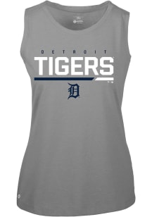 Levelwear Detroit Tigers Womens Grey Macy Tank Top