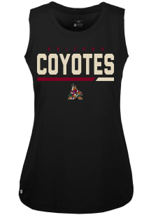 Levelwear Arizona Coyotes Womens Black Macy Tank Top