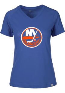 Levelwear New York Islanders Womens Blue Ariya Short Sleeve T-Shirt