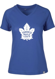 Levelwear Toronto Maple Leafs Womens Blue Ariya Short Sleeve T-Shirt