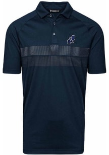 Levelwear Los Angeles Dodgers Mens Navy Blue City Connect Mason Short Sleeve Polo