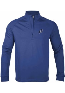 Levelwear Los Angeles Dodgers Mens Blue City Connect Calibre Long Sleeve 1/4 Zip Pullover