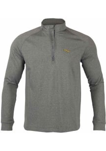 Levelwear Milwaukee Brewers Mens Charcoal City Connect Calibre Long Sleeve 1/4 Zip Pullover