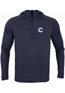 Levelwear Chicago Cubs Mens Navy Blue City Connect Zander Long Sleeve Hoodie