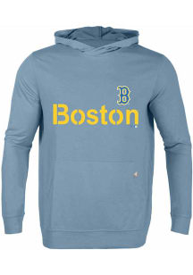 Levelwear Boston Red Sox Mens Light Blue City Connect Relay Hood
