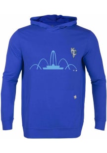 Levelwear Kansas City Royals Mens Blue City Connect Relay Hood