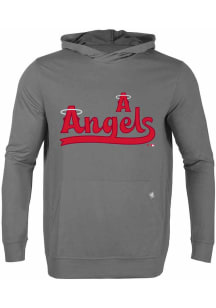 Levelwear Los Angeles Angels Mens Grey City Connect Relay Hood
