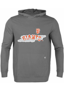 Levelwear San Francisco Giants Mens Grey City Connect Relay Hood