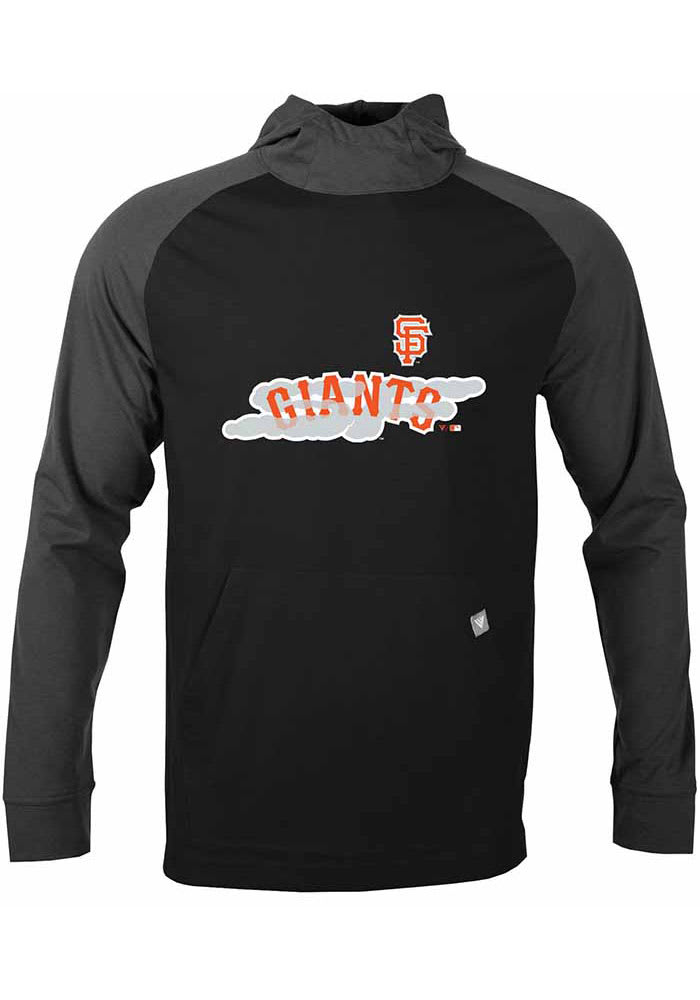 Men's Levelwear Black San Francisco Giants City Connect Uproar Core Logo Pullover Hoodie Size: Small