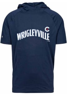 Levelwear Chicago Cubs Navy Blue City Connect Phase Short Sleeve Hoods