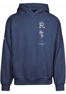 Levelwear Kansas City Royals Mens Navy Blue City Connect Contact Long Sleeve Hoodie