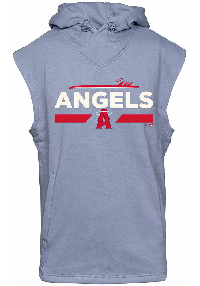 Levelwear Los Angeles Angels Grey City Connect Sector Short Sleeve Polo, Grey, 100% POLYESTER, Size S, Rally House