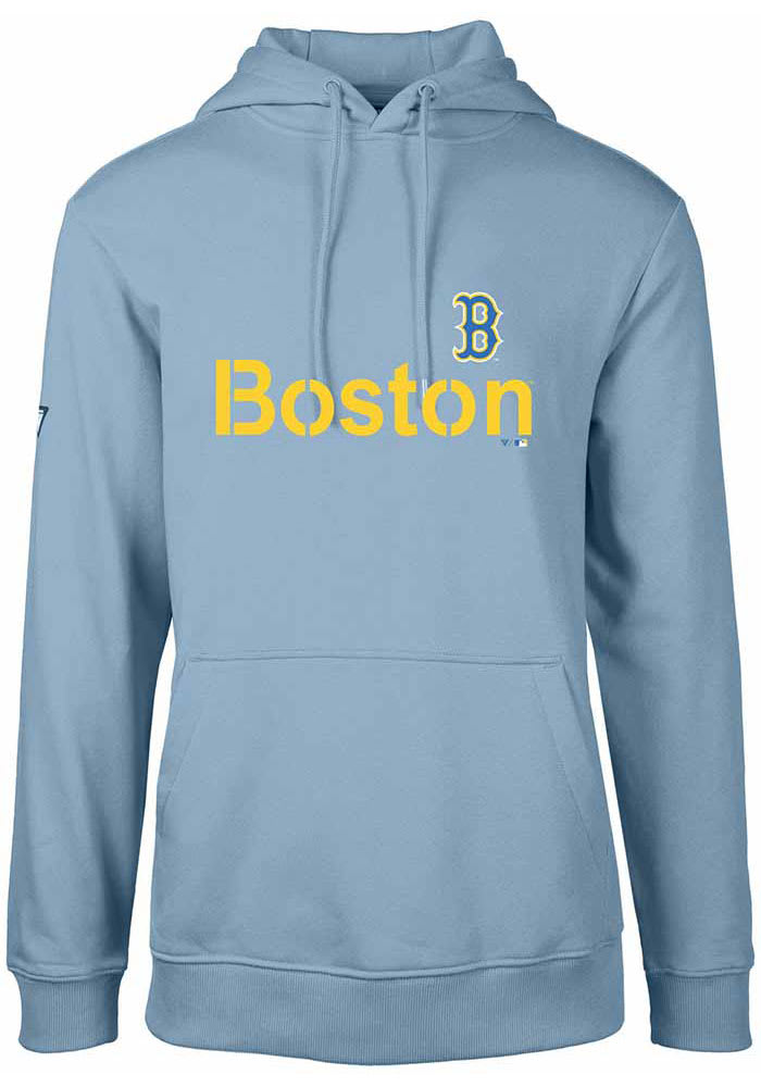 Levelwear Boston Red Sox Light Blue City Connect Recruit Fashion Hood, Light Blue, 80% Cotton / 20% POLYESTER, Size S, Rally House