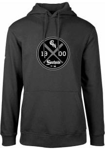 Levelwear Chicago White Sox Mens Black City Connect Podium Long Sleeve Hoodie