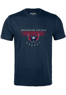 Levelwear Washington Capitals Navy Blue Richmond Short Sleeve T Shirt