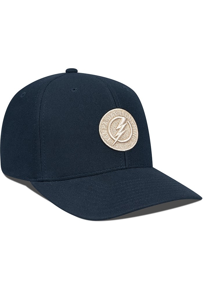 Levelwear Tampa Bay Lightning Fusion Structured Adjustable Hat - BLACK