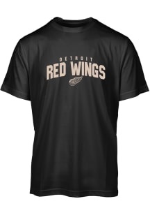 Levelwear Detroit Red Wings Black Anthem Short Sleeve T Shirt