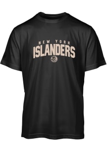 Levelwear New York Islanders Black Anthem Short Sleeve T Shirt