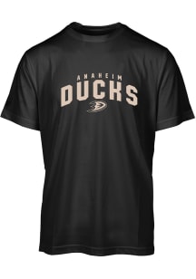 Levelwear Anaheim Ducks Black Anthem Short Sleeve T Shirt