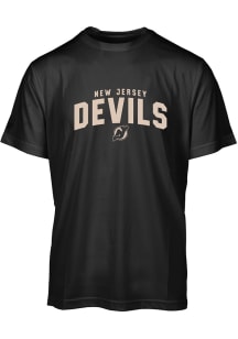 Levelwear New Jersey Devils Black Anthem Short Sleeve T Shirt