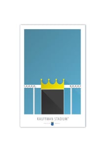 Kansas City Royals Kauffman Stadium 17x26 Ltd Ed Wall Art