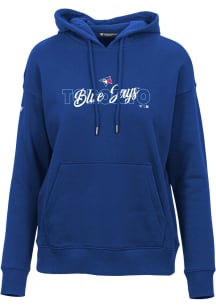 Levelwear Toronto Blue Jays Womens Blue Adorn Hooded Sweatshirt