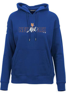 Levelwear New York Mets Womens Blue Adorn Hooded Sweatshirt