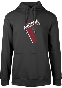 Levelwear Arizona Diamondbacks Mens Black Podium Long Sleeve Hoodie