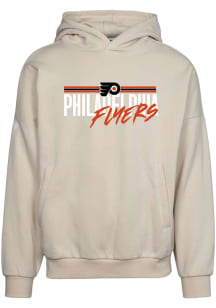 Levelwear Philadelphia Flyers Mens Tan Contact Long Sleeve Hoodie