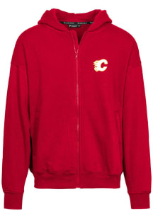Levelwear Calgary Flames Mens Red Uphill Light Weight Jacket