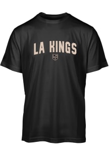 Levelwear Los Angeles Kings Black Anthem Short Sleeve T Shirt
