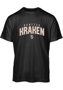 Levelwear Seattle Kraken Black Anthem Short Sleeve T Shirt