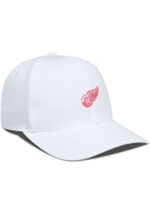 Levelwear Detroit Red Wings Zephyr Tech Unstructured Adjustable Hat - White
