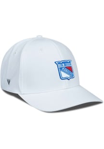 Levelwear New York Rangers Mens White Rise Structured Flex Hat